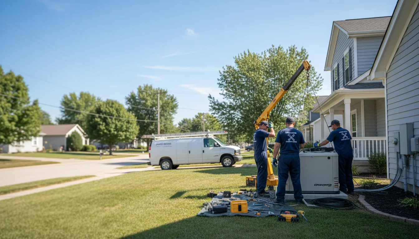Generator Installation in Parker City, IN near me